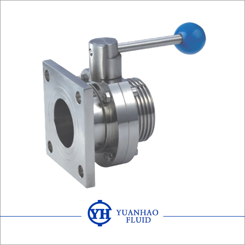 一端法蘭、一端螺紋蝶閥 Flange - threaded butterfly valve